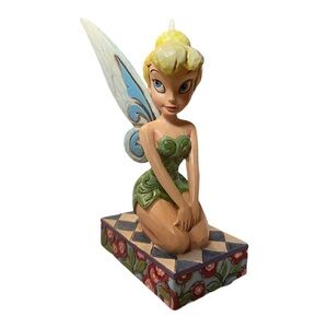 New JIM SHORE DISNEY Figurine TINKERBELL PIXIE FAIRY Peter Pan Statue 4011754
